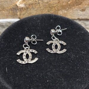 Silver Drop Designer Earrings